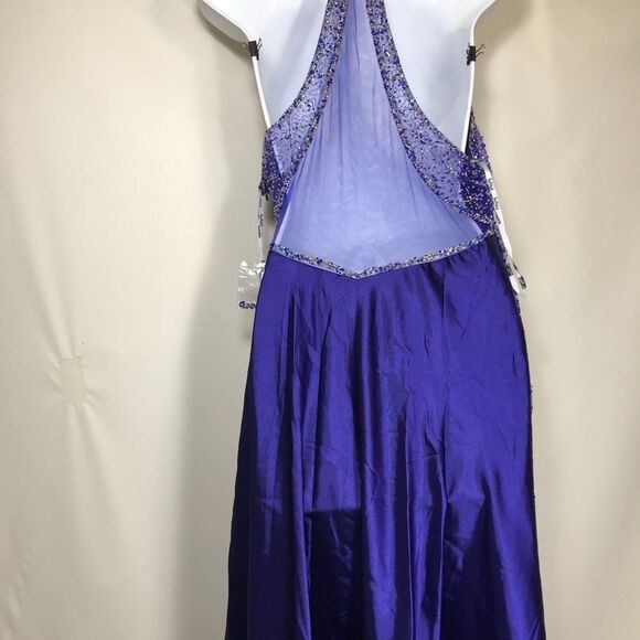 COLORS DRESS purple Embellished Cocktail Homecoming Prom Dress Size 8 - Picture 14 of 15